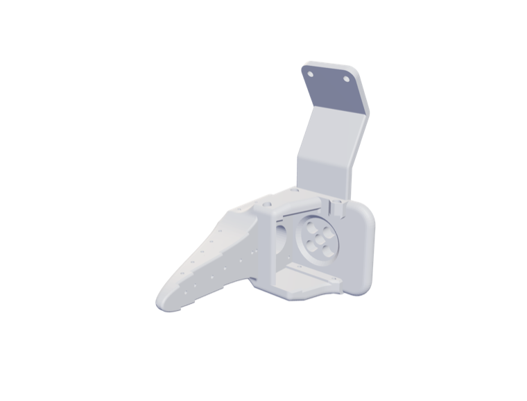 SO-101 RealSense derinlik kamera mount